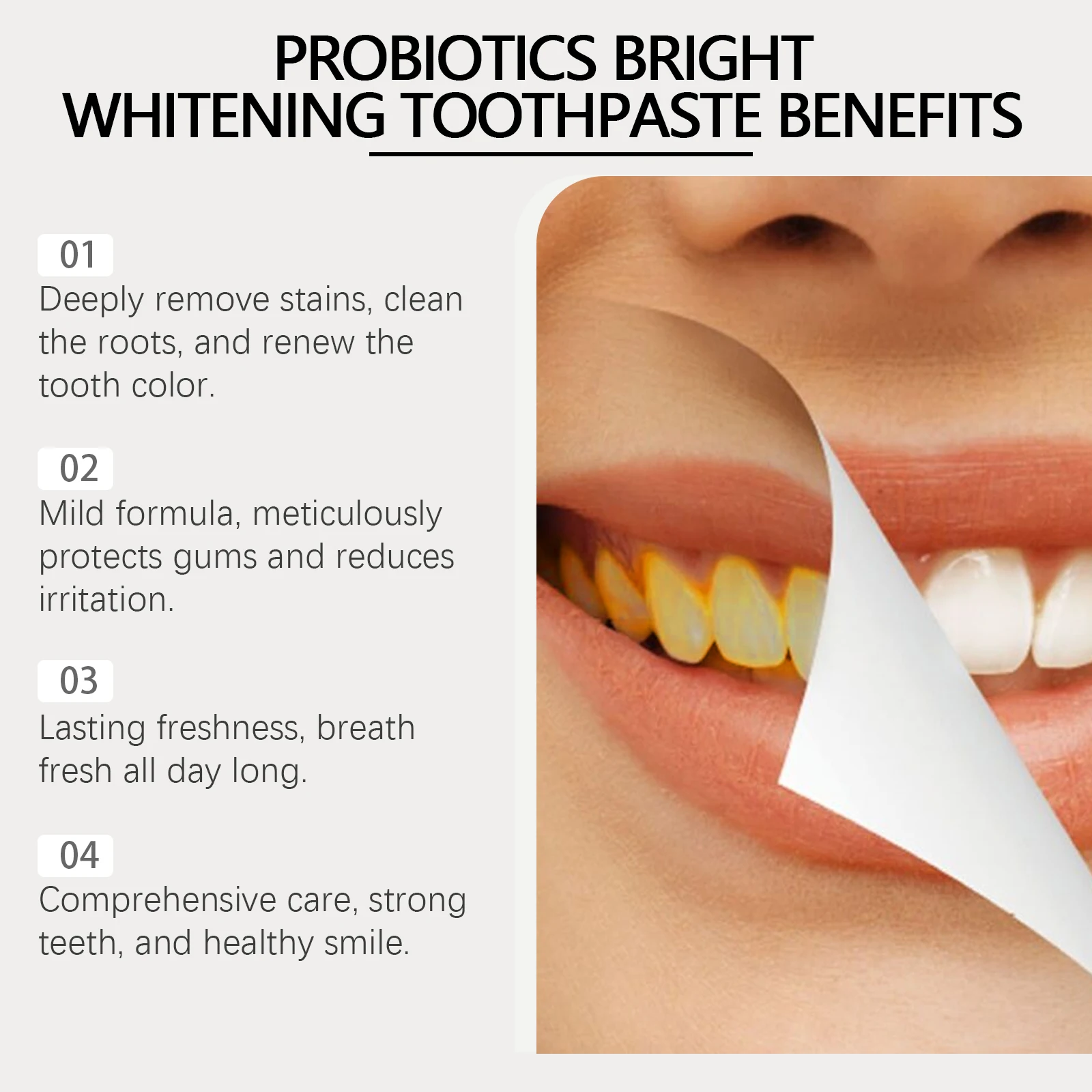 Probiotic Toothpaste SP-6 teeth whitening essence teeth whitening product Whitening Tooth Remove Plaque Stains 1/3/5PCS Teeth Whitener Oral Hygiene Clean Fresh Breath Denta