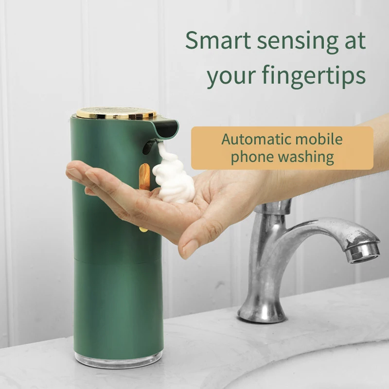 

Automatic Foam Soap Dispensers Bathroom Smart Washing Hand Machine USB Charging Touchless Infrared Sensor Liquid Soap Dispenser