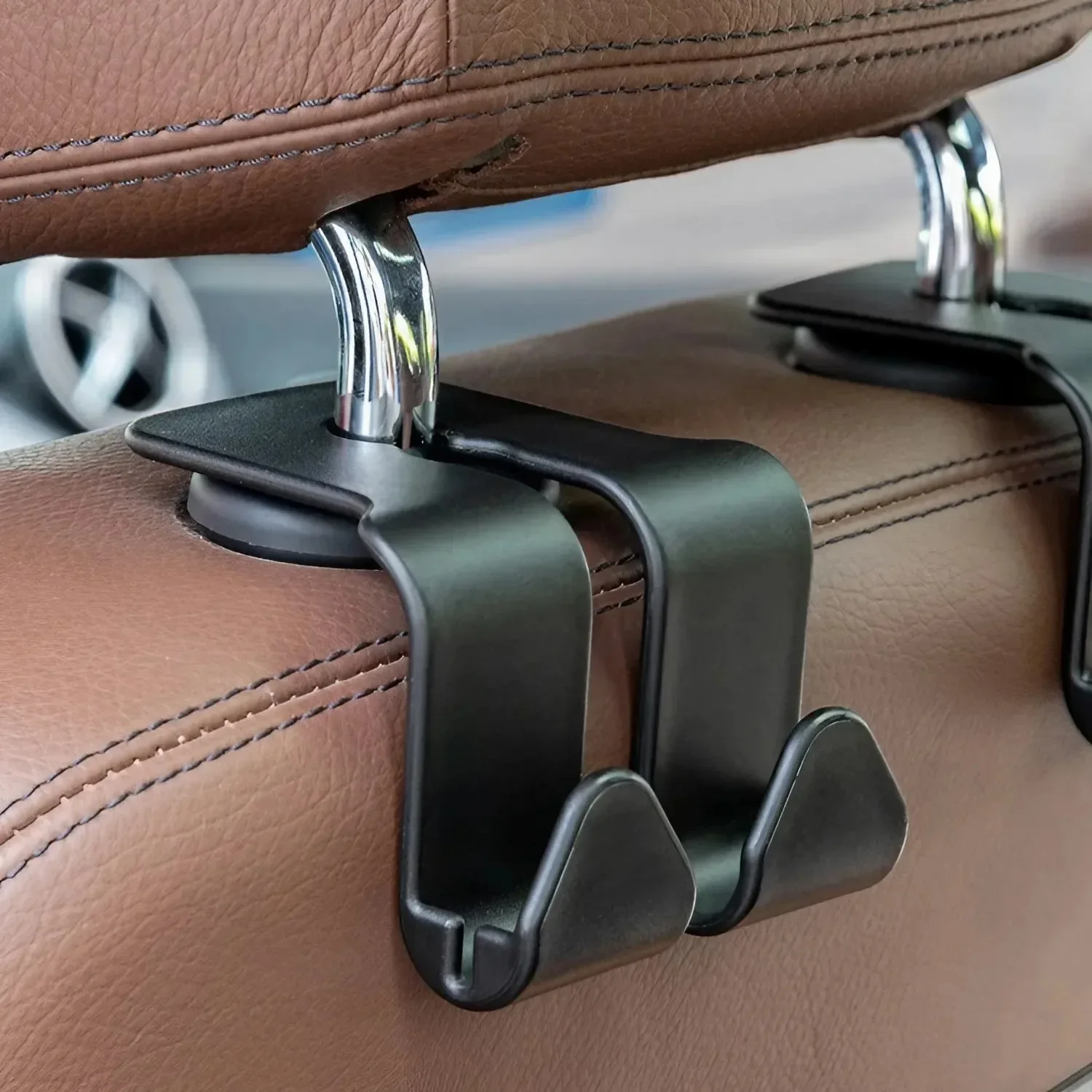 Back Seat Headrest Hook Organizer 5
