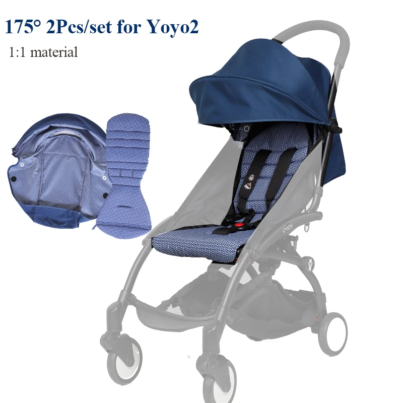 Stroller Accessories 2Pcs/Set Hood & Mattress for YOYO2