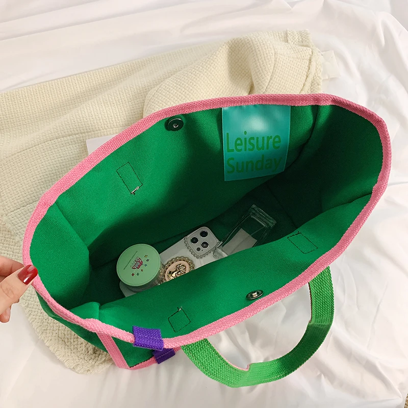 VeryMe For Ladies Casual Large Capacity Handbag Fashion Single Shoulder Women Bags Simple Female Daily Pack Bolso Mujer Informal