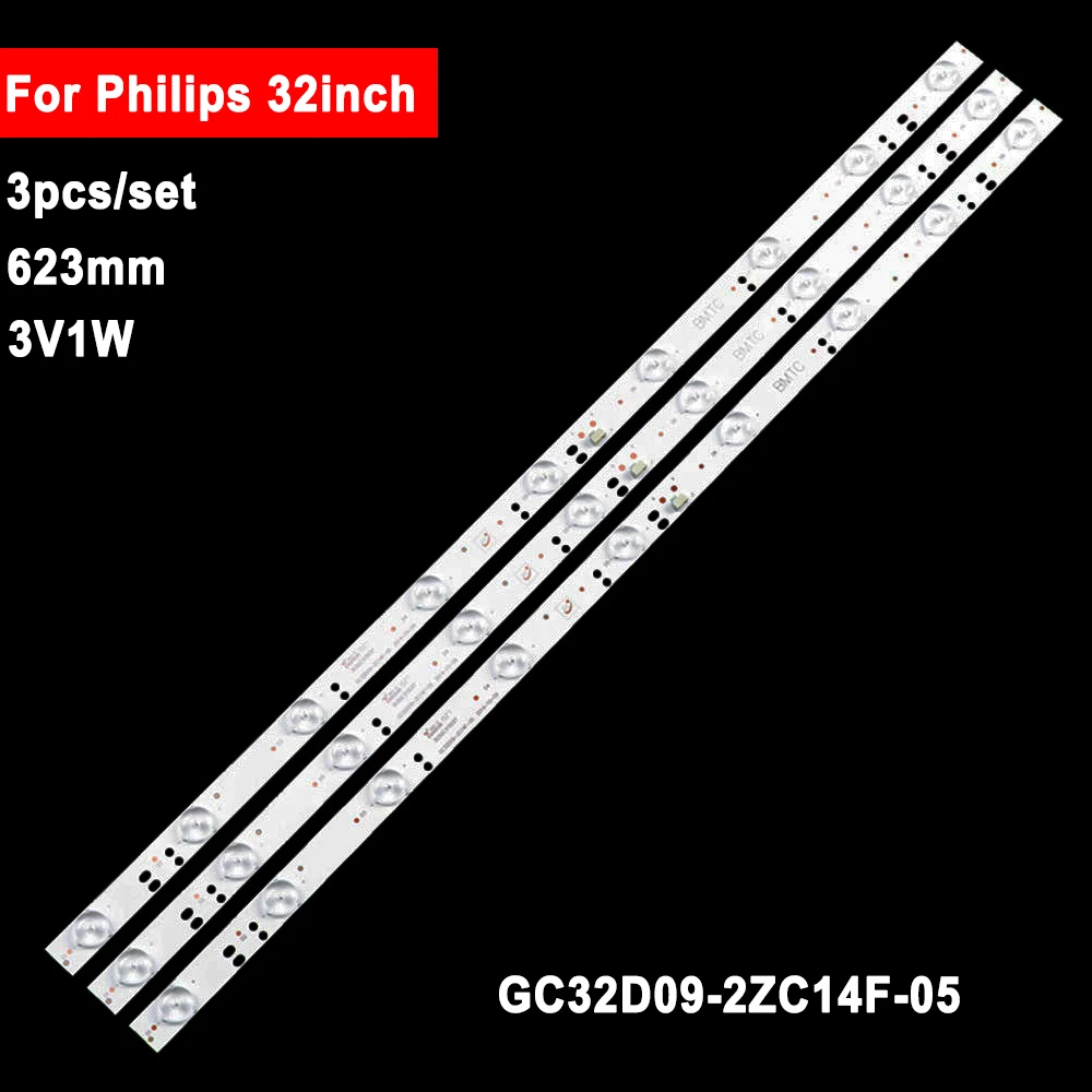 3PCS-LED-Backlight-Strip-For-320WU1-F32C7100B-321E5Q-32PHF3056-T3 ...