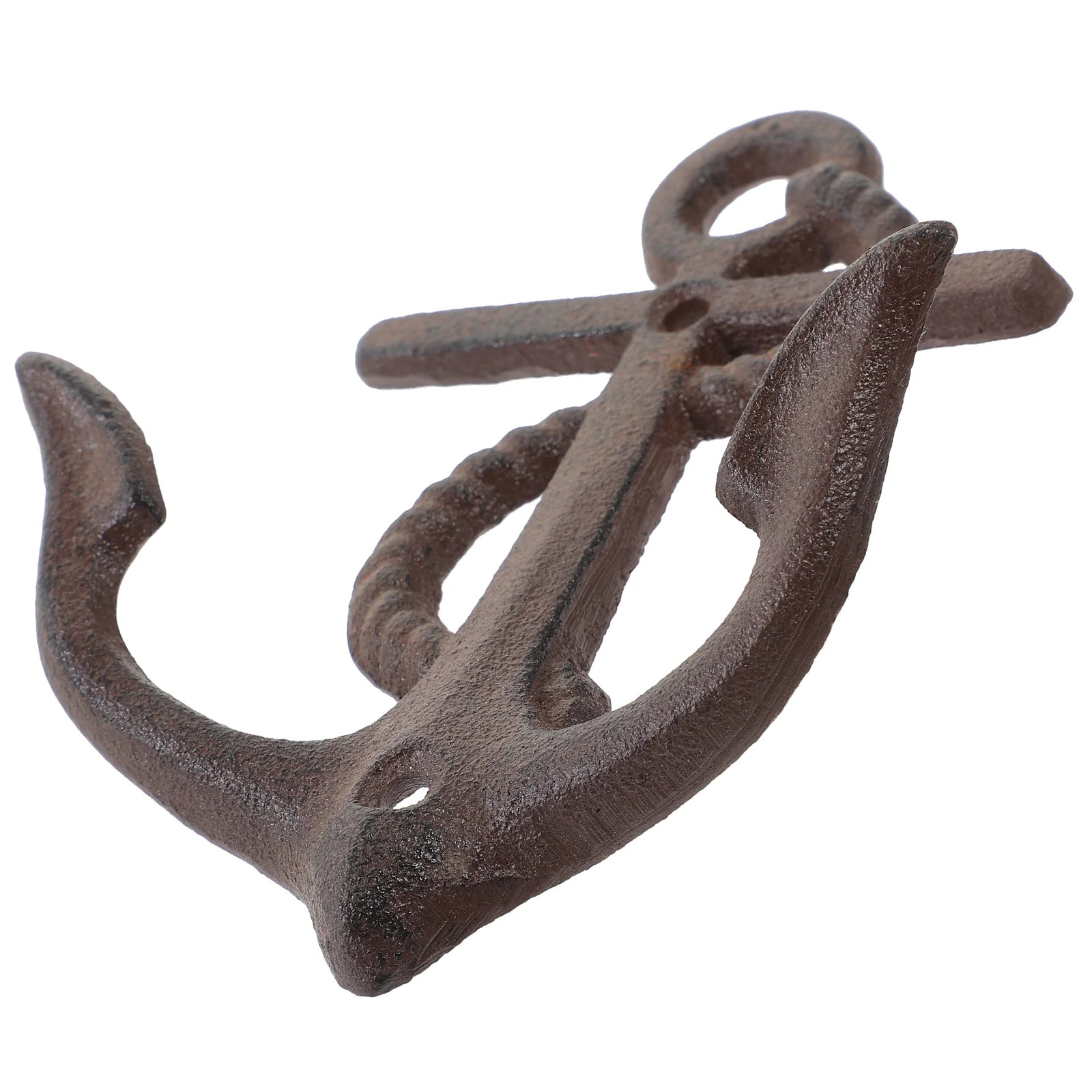 

Kitchen Hook Key Hanger Wall Hooks Storage Light House Decorations for Home Wrought Iron Hanging Cast Decorative Anchor