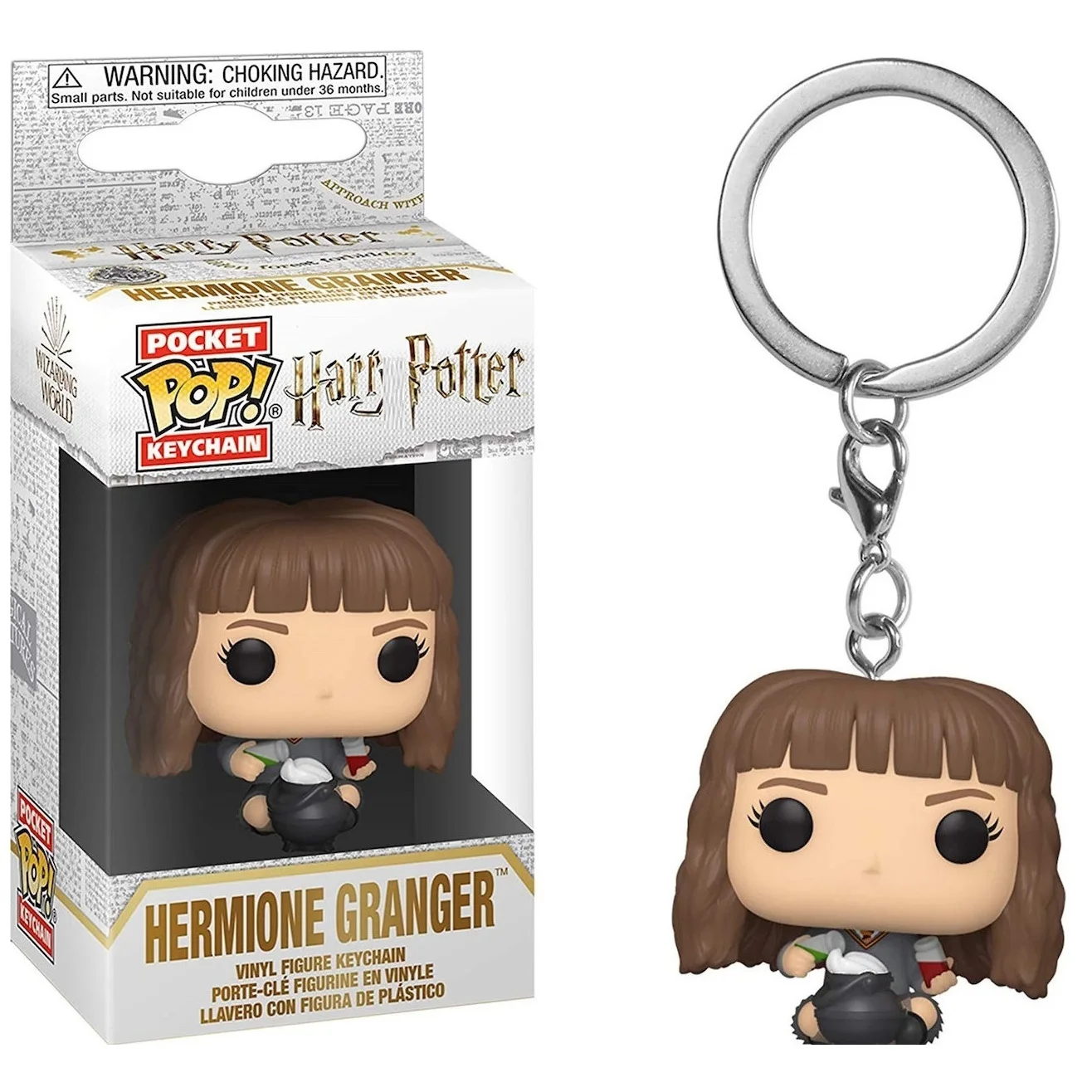 Funko Pop New Hermione Granger Portachiavi Giocattolo Pvc Vinile Figura Hermione Pocket Pop Portachiavi Action Figure Doll Kid Toys Regalo Di Natale