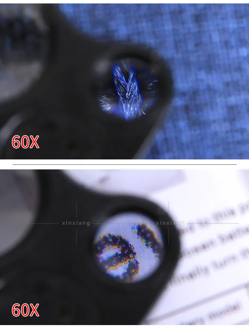 Objectif De Microscope 60X En Laiton - Standard RMS, Avec Protection à Ressort
