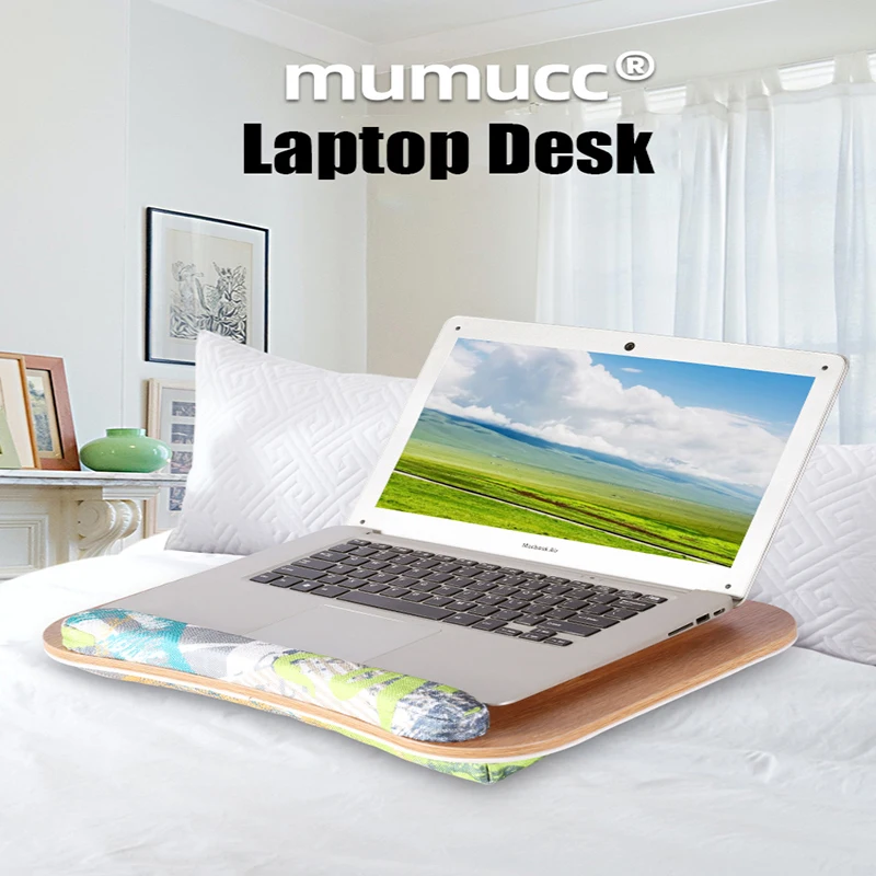mumucc-フォーム粒子を備えたラップトップとデスクトップ用のポータブルバッククッション柔らかく快適なラップトップベッドルームソファなど。