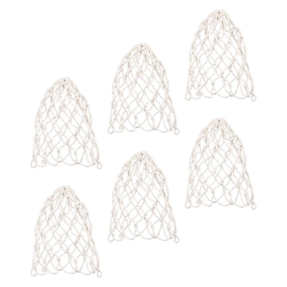 

Professional Pool Table Pockets Billiard Net Mesh Bag Billiards Balls Snooker Component White Cotton