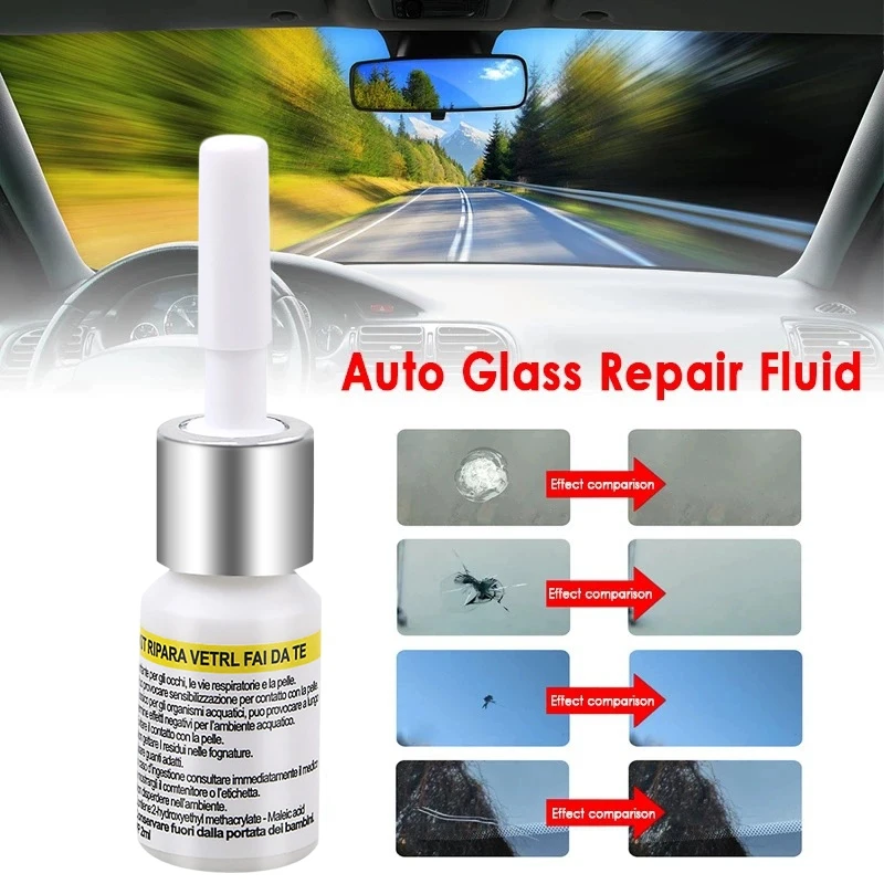 Car Windshield Cracked Repair Kit Auto Glasss Scratch Crack Restore Tool Repair Glass Curing Glue Car Window Repair Liquid 3