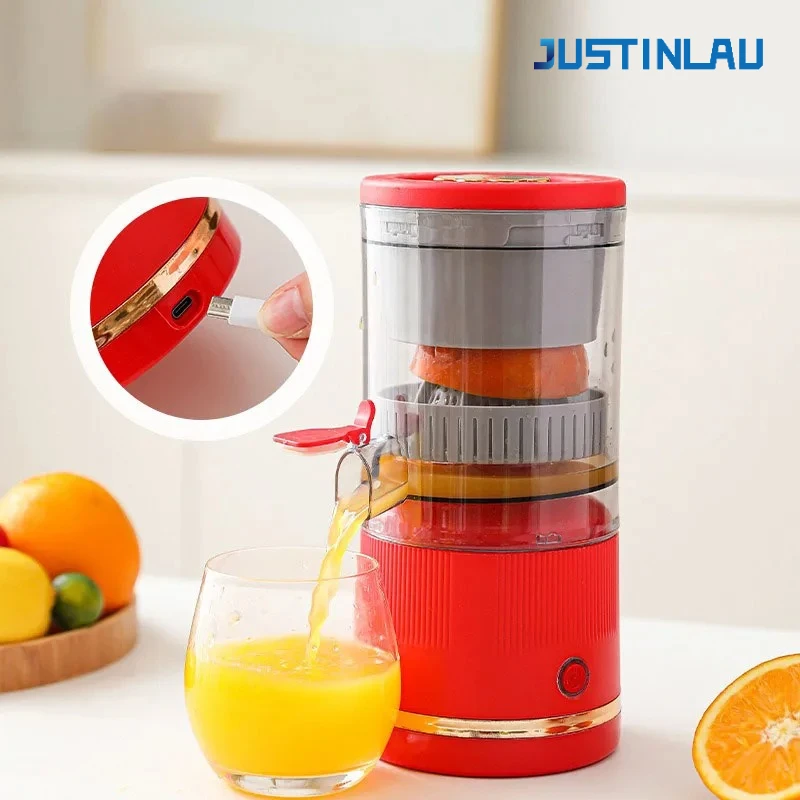Portable Plastic Juice Extractor with USB Charging for Fruit