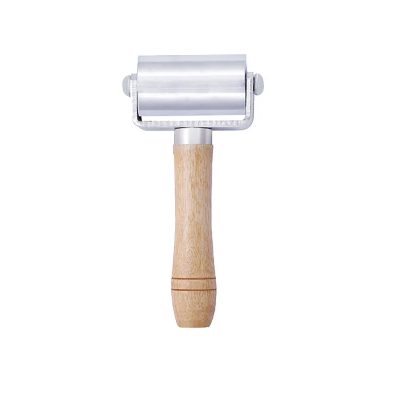 Leather Press Edge Roller, Leather Edge Creaser and Smoother, Leather Glue Laminating Roller, Iron Roll