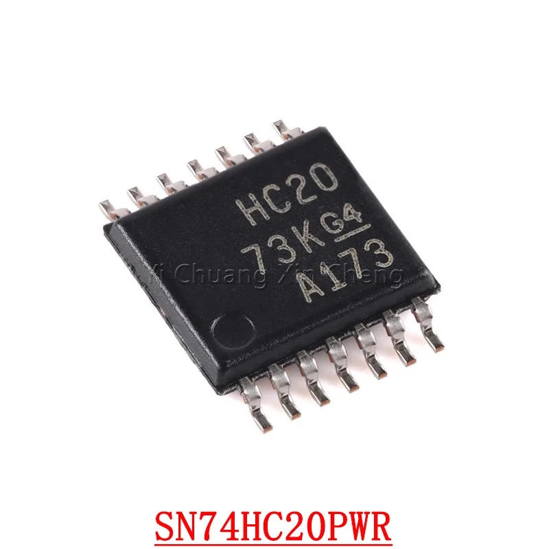 

10Pieces SN74HC20PWR TSSOP-14 New Original In Stock