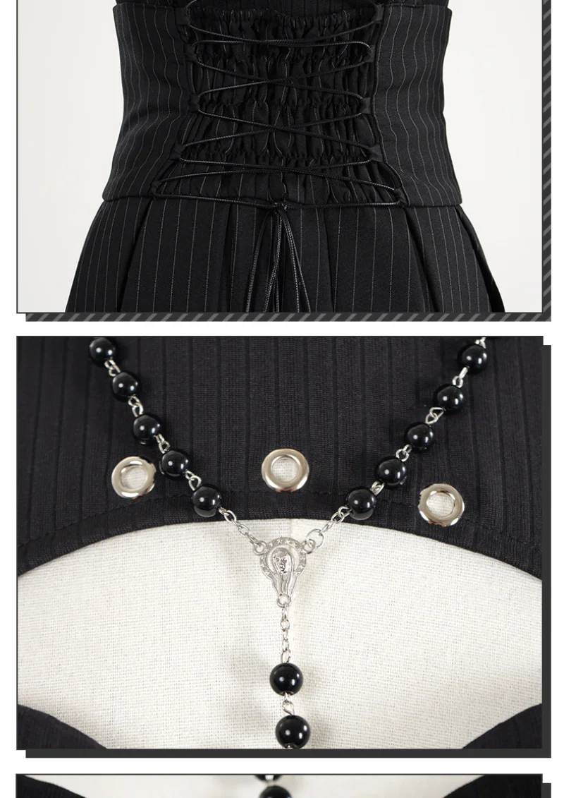 Death Note Misa Amane Gothic Dress Cosplay Costume
