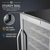 24 Bottle Compressor Wine Cooler Refrigerator w/Lock | Large Freestanding Wine Cellar For Red,White,Champagne or Sparkling Wine 5