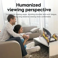 12-дюймовая изогнутая 3D HD лупа для экрана телефона, держатель усилителя видео в кино, мобильный телефон, универсальный ТВ, драматический артефакт — изображение 6