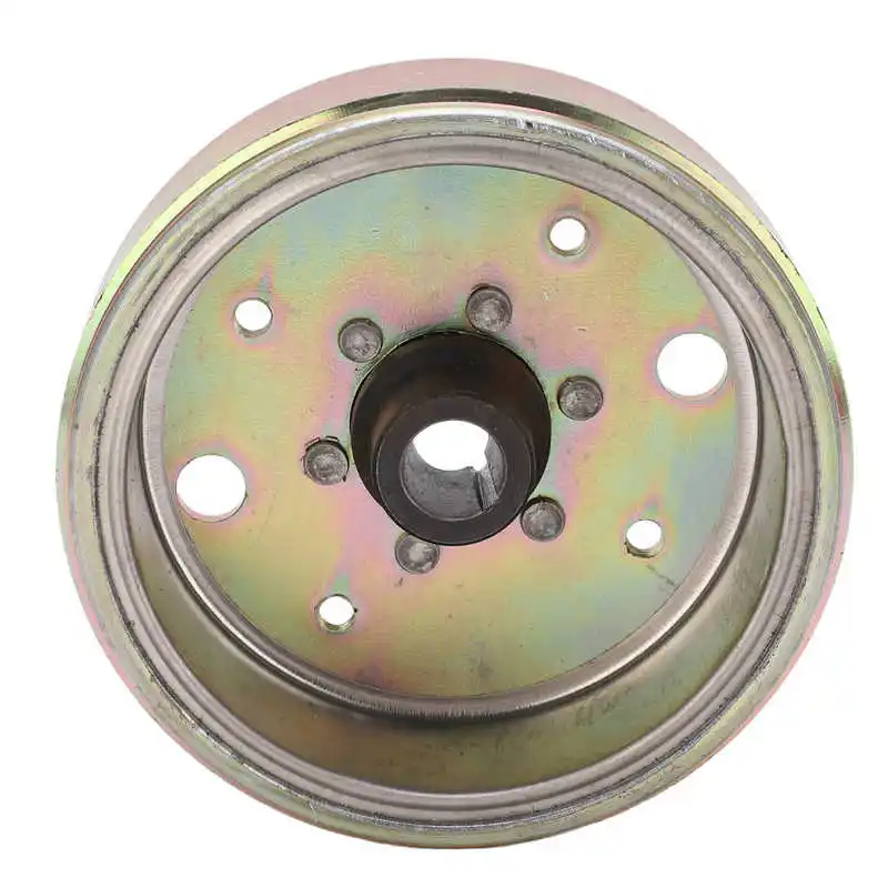 Bicycle Transmission Flywheel Magneto Flywheel Rotor Long Service Life Stator Flywheel Temperature Resistance For GY6 50 60 80 Go Karts Scooters ATV UTV