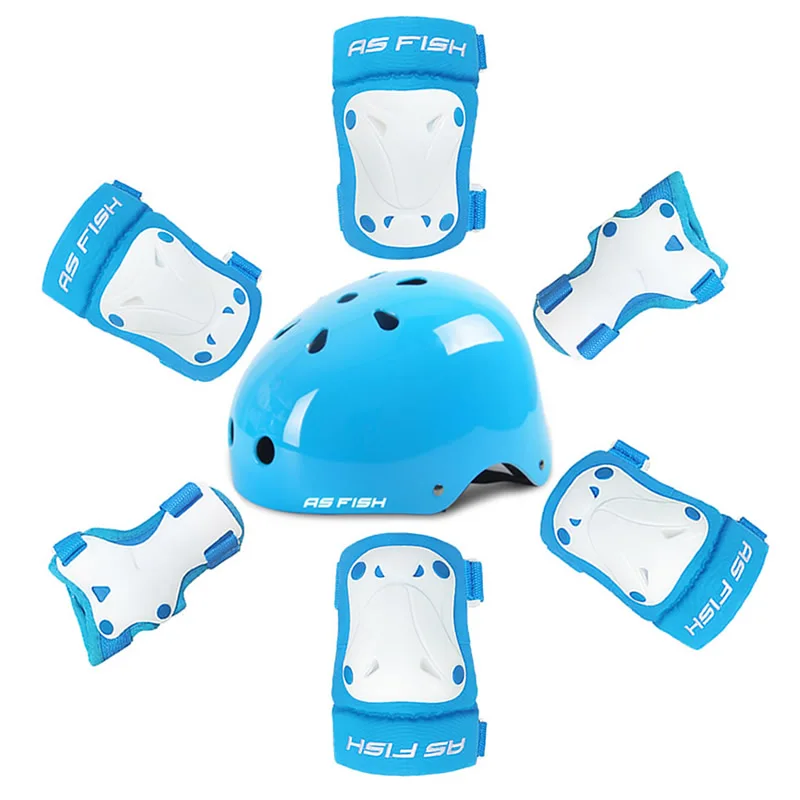 Set Children Roller Skating Protective Gear Kids Skateboarding Balance