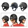 Safety Kids Horse Riding Caps Adjustable Equestrian Helmet Good Air Permeability Horse Riding Helmet Protective Gear 2