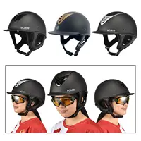 Safety Kids Horse Riding Caps Adjustable Equestrian Helmet Good Air Permeability Horse Riding Helmet Protective Gear 2