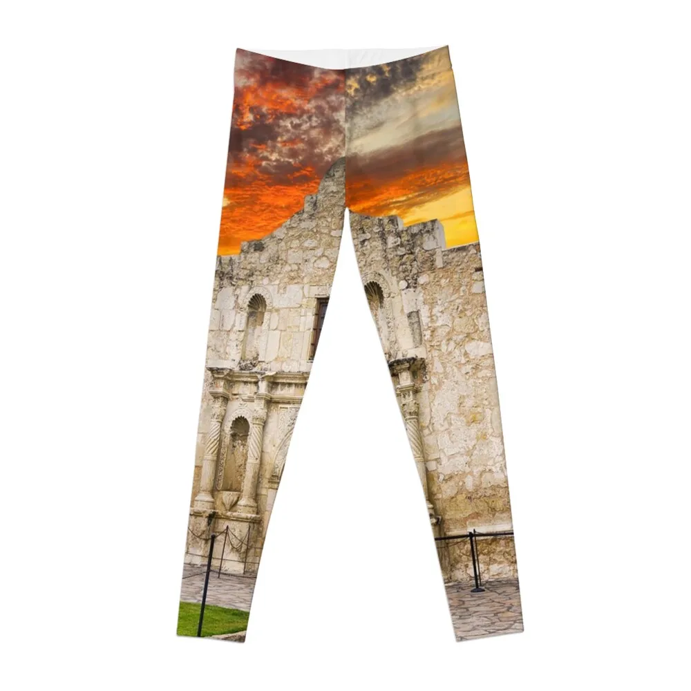 

The Alamo, San Antonio, Texas Leggings Women sports Sports pants woman Tight fitting woman Womens Leggings