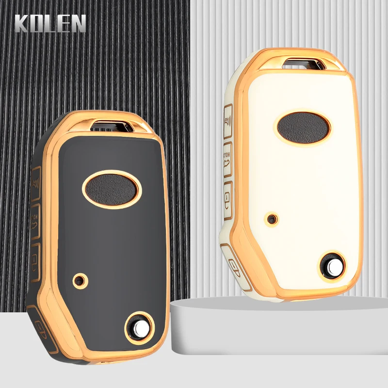 Premium TPU Car Key Case Cover - Durable Protective Shell