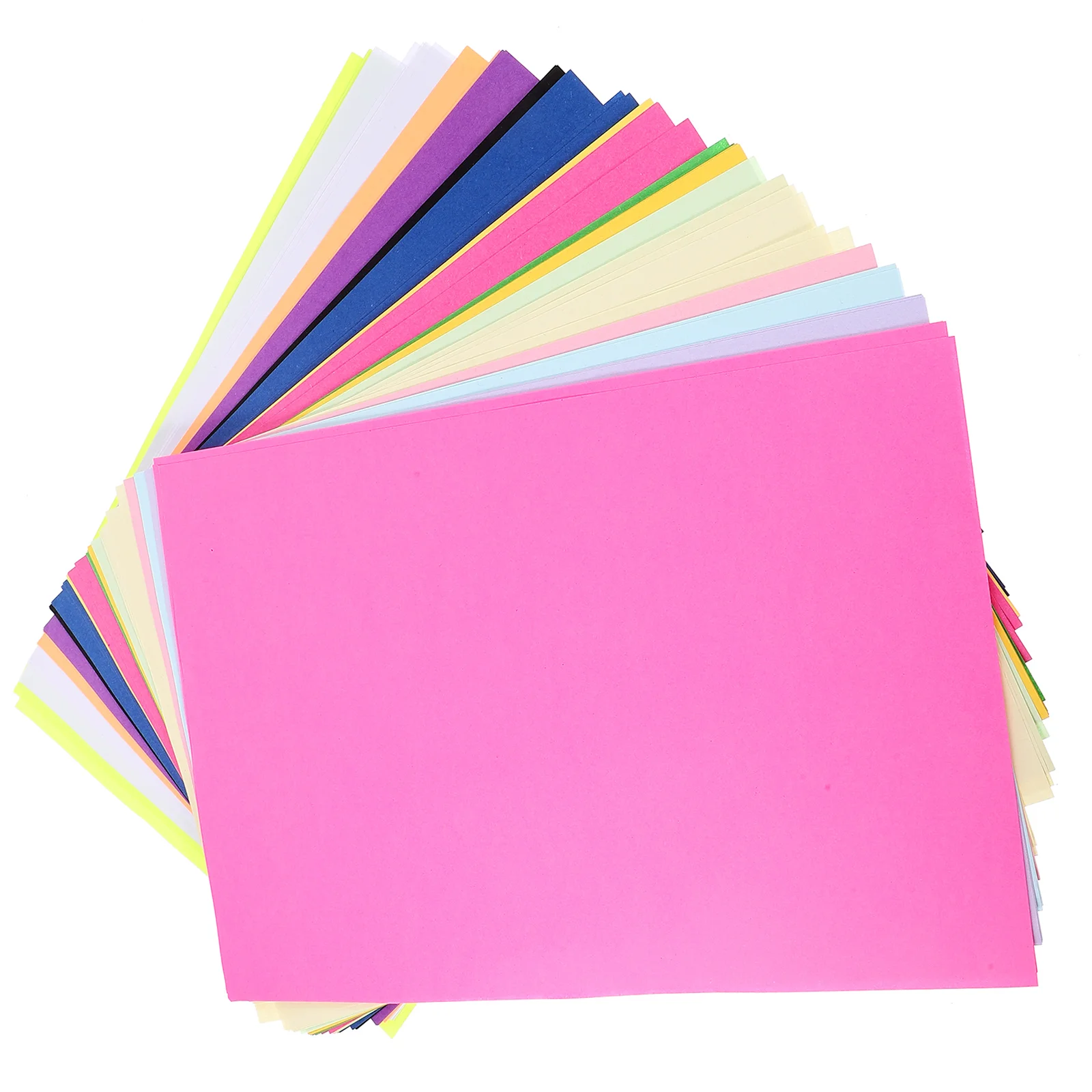 

100 Sheets Color Copy Paper A4 for Crafts Writing Office Supplies Blank Printer Multi-function Printing Child