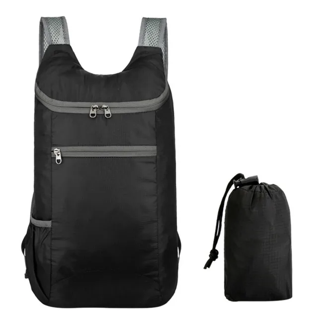 Zaino Pieghevole 15L Ultraleggero - Impermeabile, Multitasche, Per Trekking, Viaggi E Bici, Si Ripone In Piccola Borsa - Foto 3