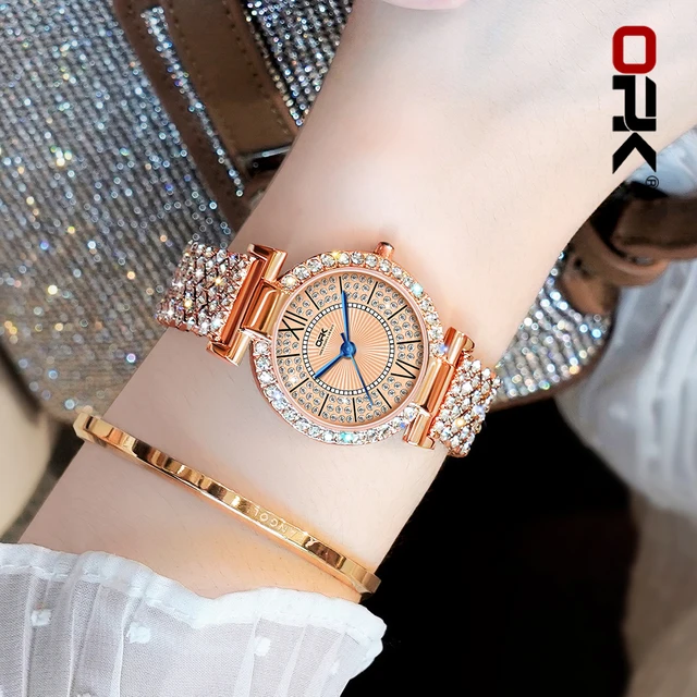 OPK 8618 Full Diamond Elegant Women's Watches 3