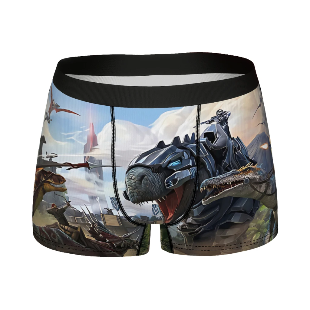 

Evolved ARK Survival Evolved Underpants Cotton Panties Men's Underwear Print Shorts Boxer Briefs