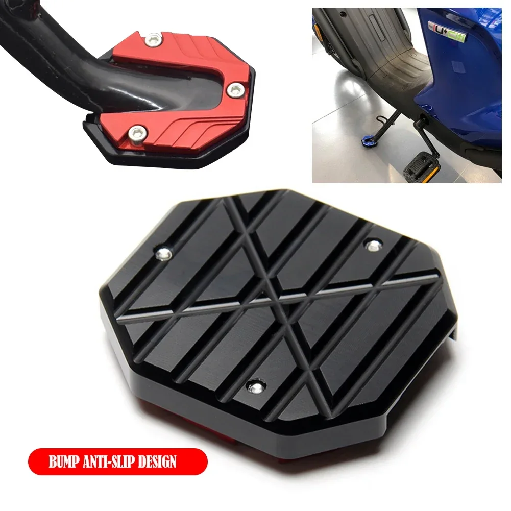 Motorcycle Kickstand Extender Foot Side Stand Extension Foot Pad Support Plate Aluminum Alloy Motorbike Accessories motorcycle kickstand extender,motorcycle kickstand pad,motorcycle kickstand,motorcycle support feet