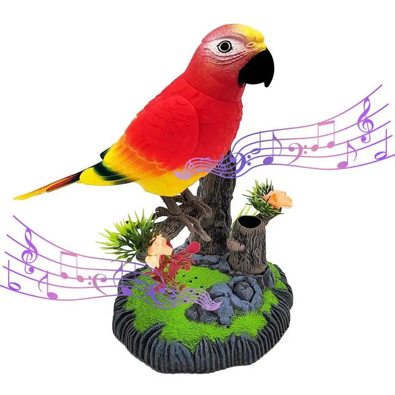 

Реалистичная говорящая игрушка-попугай для детей, электронный датчик-попугай, Реалистичная игрушка для мальчиков, девочек, детей, взрослых для дома и детей