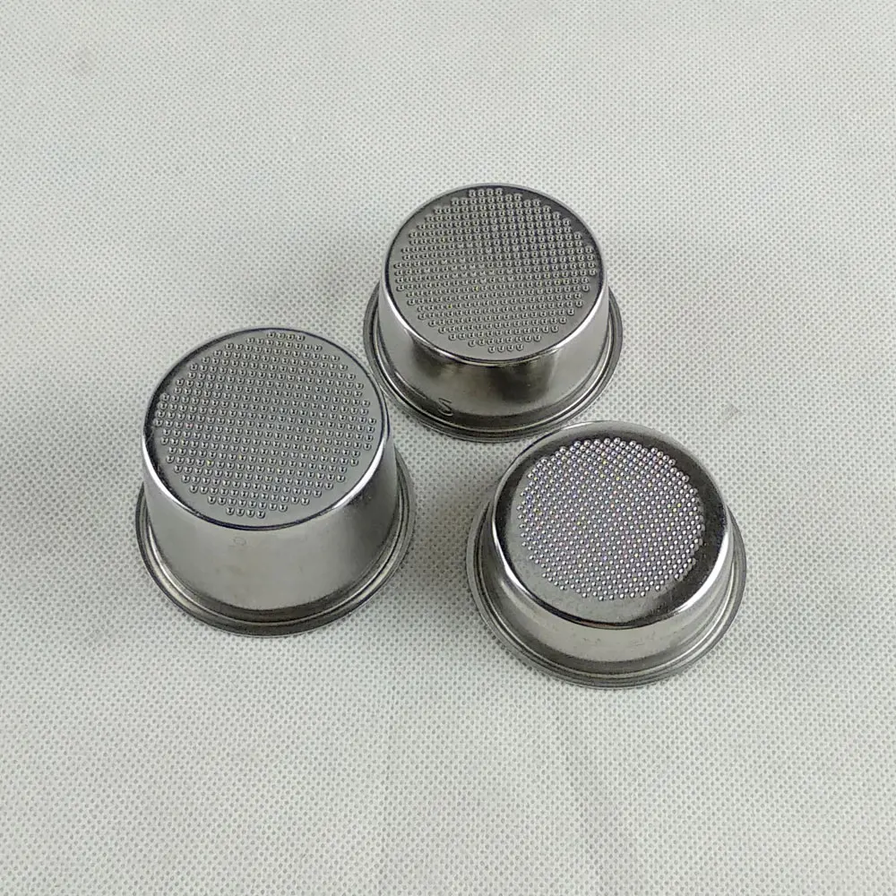 51mm Edelstahl Kaffeefilter korb 1/2/4 Tasse Espresso Tropf Sieb Sieb Kaffee maschine Sieb Kaffee Puck Bildschirm – Detail 10