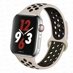 Vibrant Silicone Sport Strap for Smartwatch - Pride Edition Bracelet (Antique -Black 32)