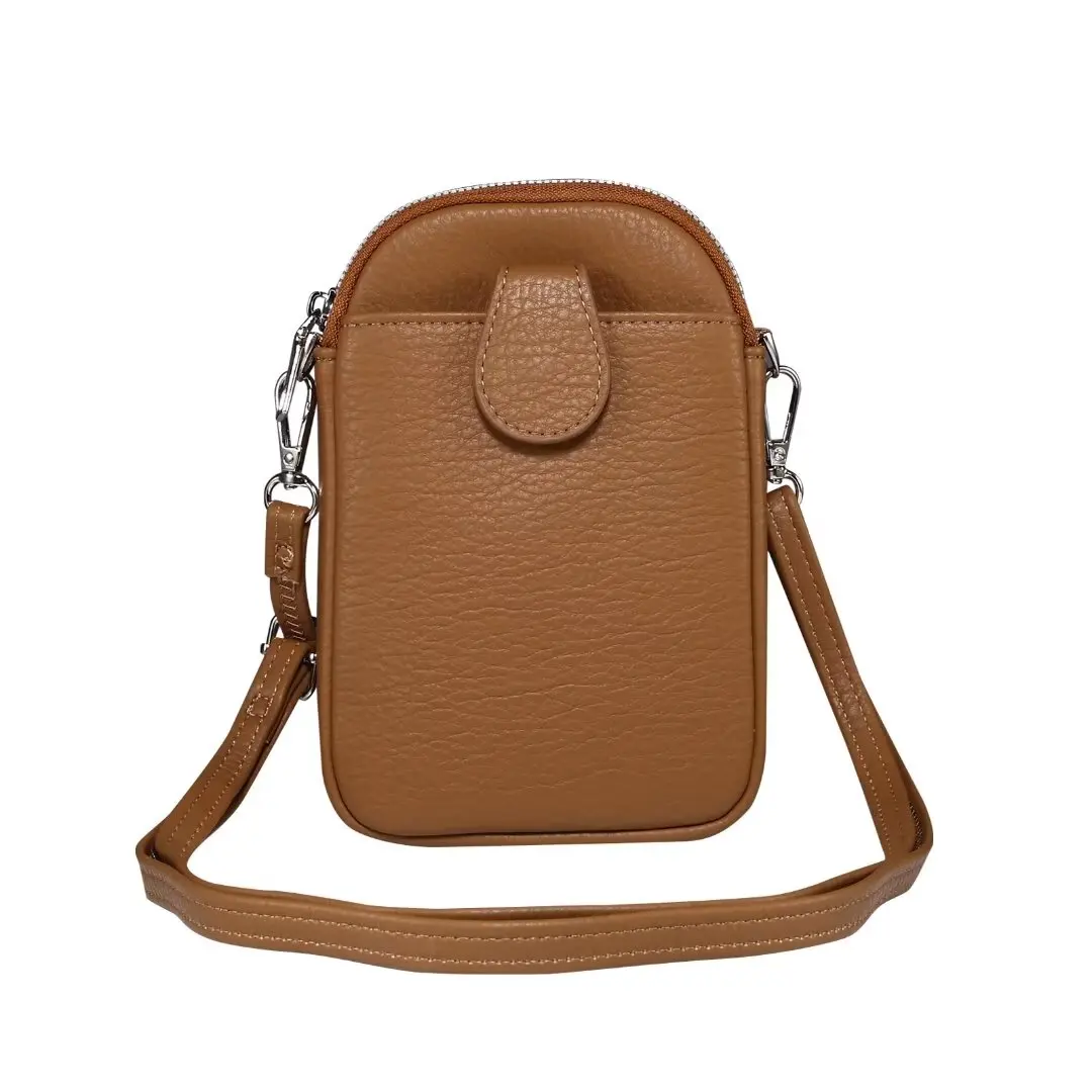 Stylish Mobile Phone Pouch Wallet Bag with Shoulder Strap