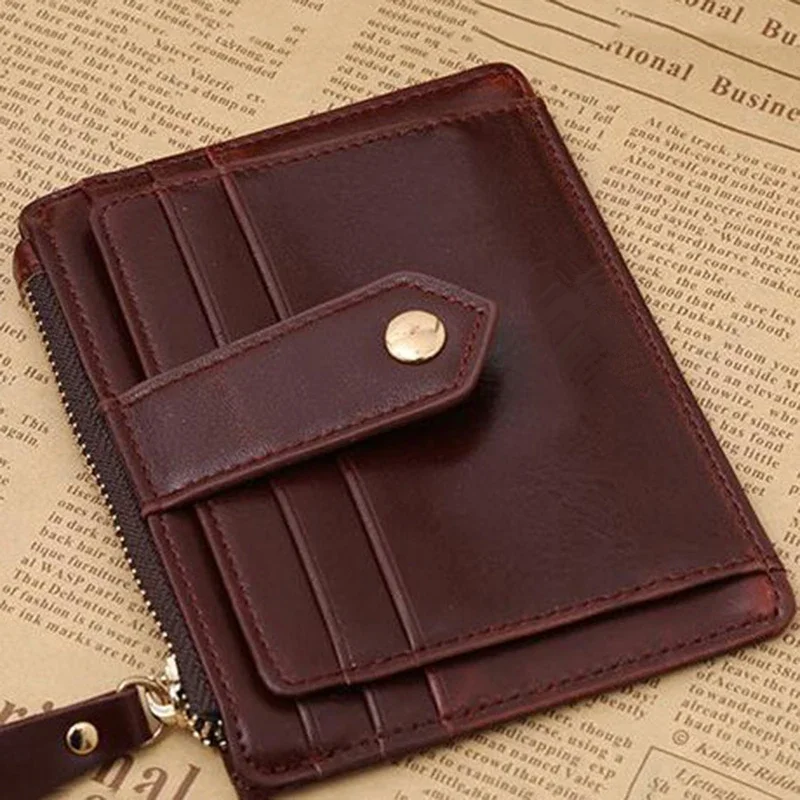 DIY Sewing Pattern Card Holder Business Card Coin Purse Template Stencil Kraft Paper For Leather Craft Making AAB-09
