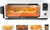 19QT Digital 8-in-1 Air Fryer Toaster Oven, 550°F Flavor-Lock Tech, Flip Up & Away Capability, 40+ Recipes, Airfryer Countertop 1