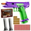 Toy Gun, Soft Bullet Toys Gun for Boys, Toy Foam Blaster, Empty Shell Ejecting Toy Gun Pistol 1