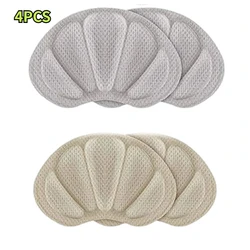 Heel Cushion Pads & Protector - Anti-Pain Stickers (2Pair-Grey Beige)