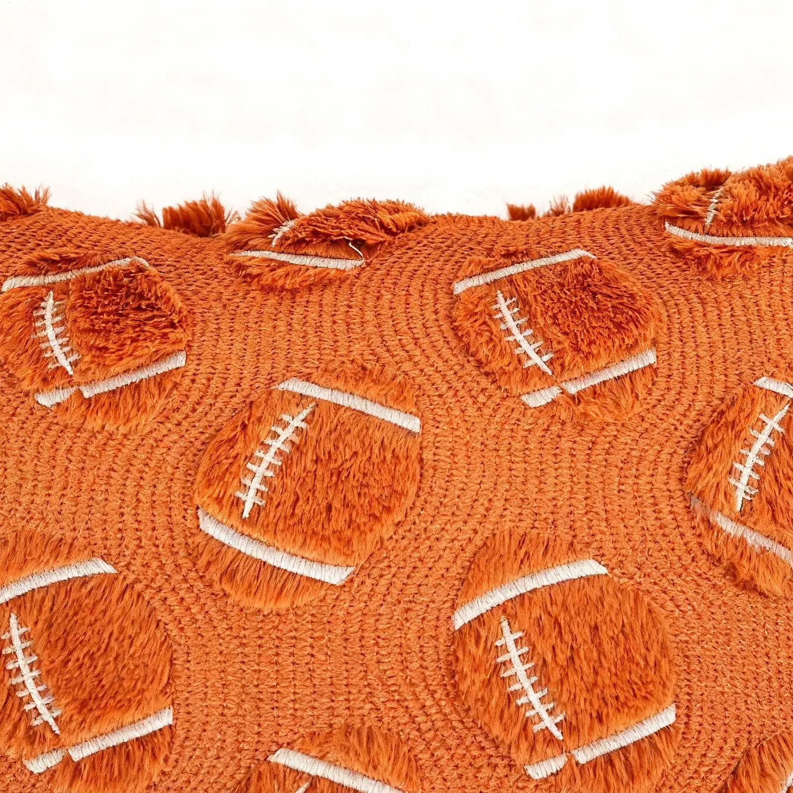 Football Pillowcase Sports Soft Winter Holiday Decorations Decorative Cushion Case For Home Living Room Bedroom Couch Sofa Party