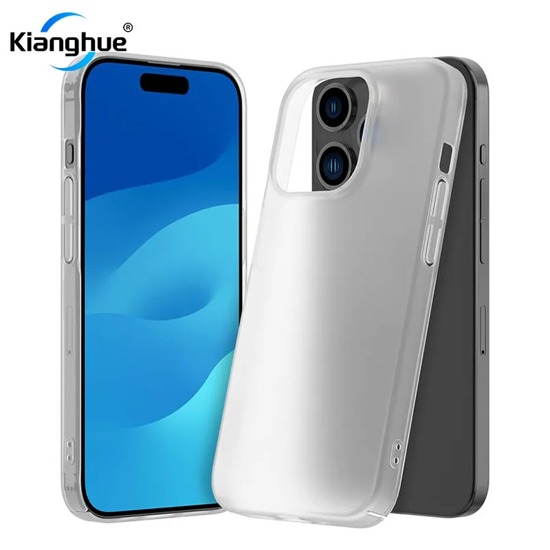 Custodia Rigida Opaca Ultra Sottile Per Pc Per Iphone 15 14 Plus 13 12 11 Pro Max Cover Posteriore Trasparente Shell Trasparente 13 Anti-Ingiallimento
