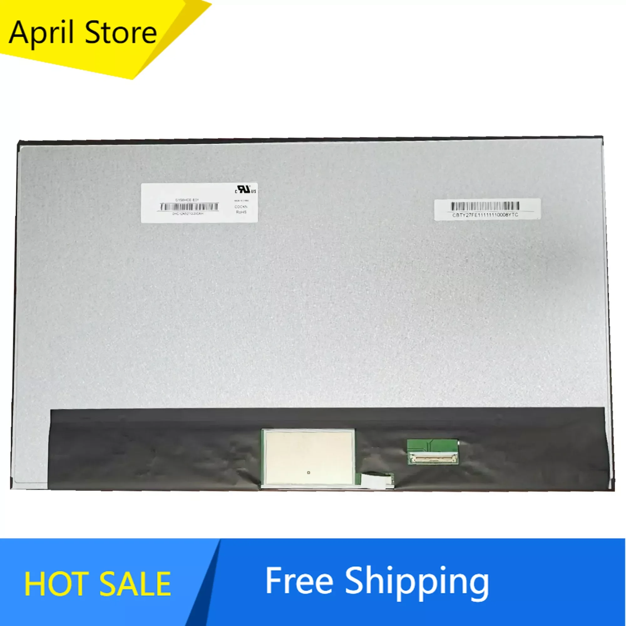

G156HCE-E01 15.6'' Laptop LCD Screen Display Panel Matrix 1920*1080 EDP 40 Pins 72% NTSC