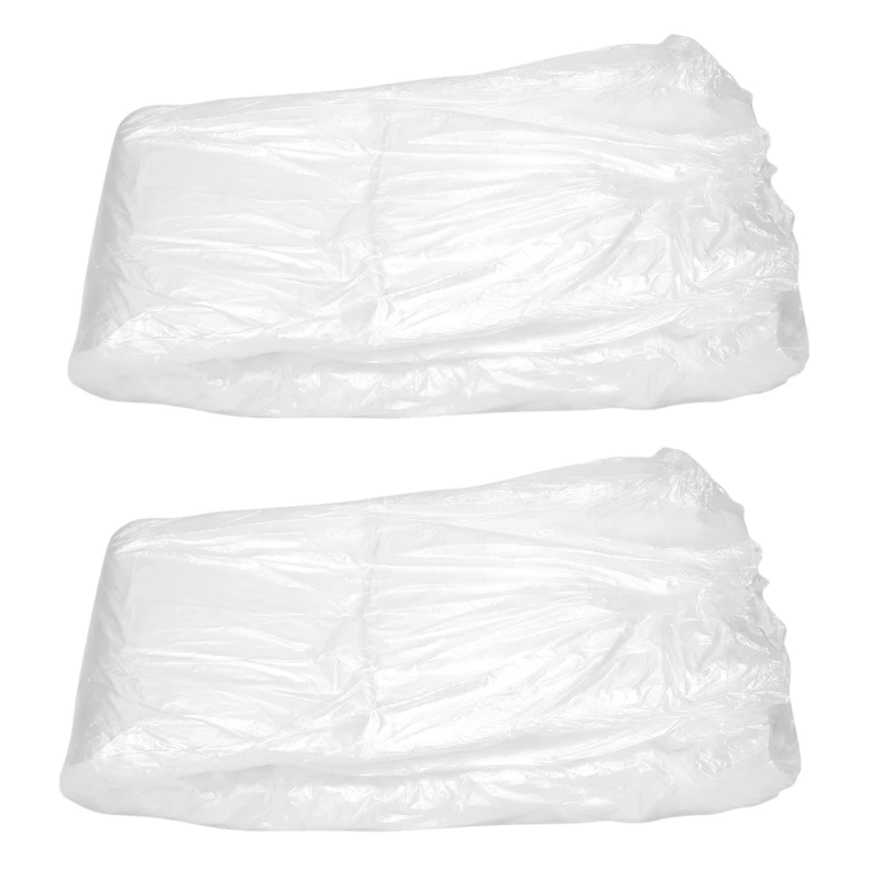 

200X Car Disposable Plastic Soft Seat Cover Waterproof For BMW