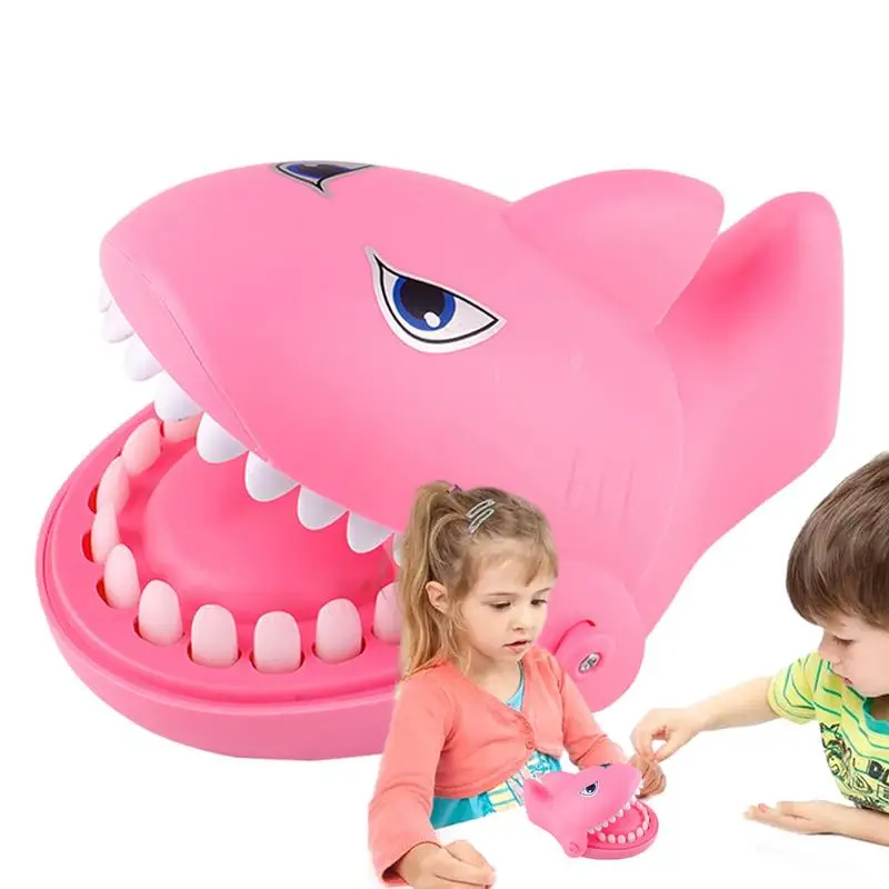 

Biting Finger Toy Sensory Interactive Finger Shark Bite Toy Reaction Skills Tricky Shark Teeth Toys For Kids Parent Child