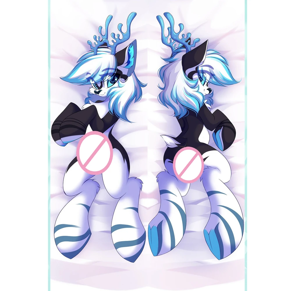 

Dakimakura Anime Pillow Case Fluffy Furry Horse Cosplay Accessories Cute Hugging Body Pillow Case