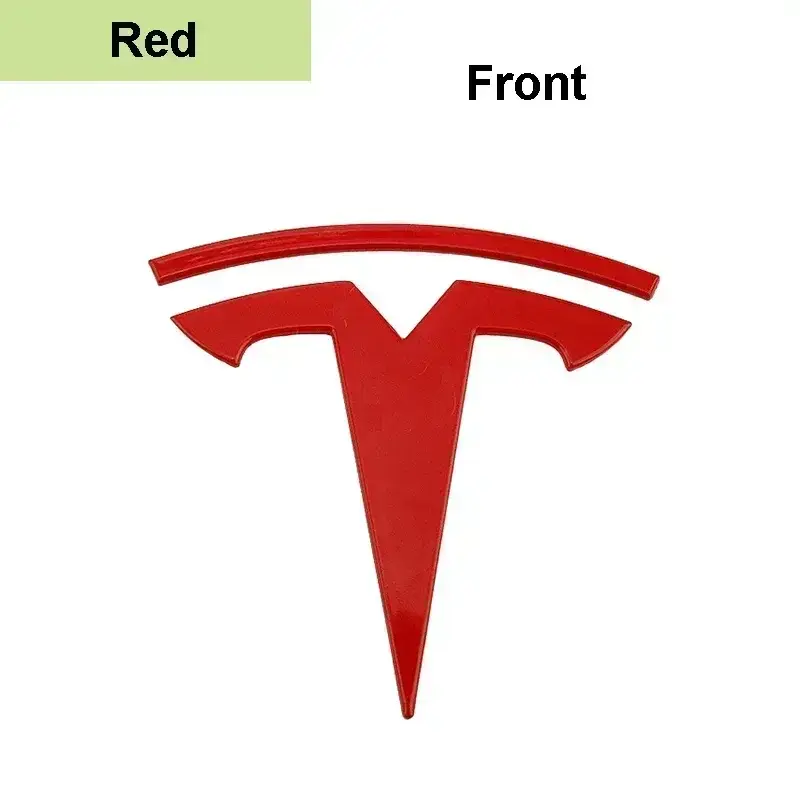 For Tesla Model 3 Mode Y Zinc Alloy Car Front Hood Logo Sticker Styling Auto Body Rear Trunk Emblem with Radian Accessories - Image 8