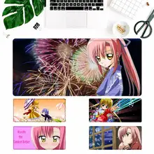 Marca hayate o mordomo de combate gaming mouse pad teclado do gamer maus almofada mesa tapete do mouse acessórios para overwatch