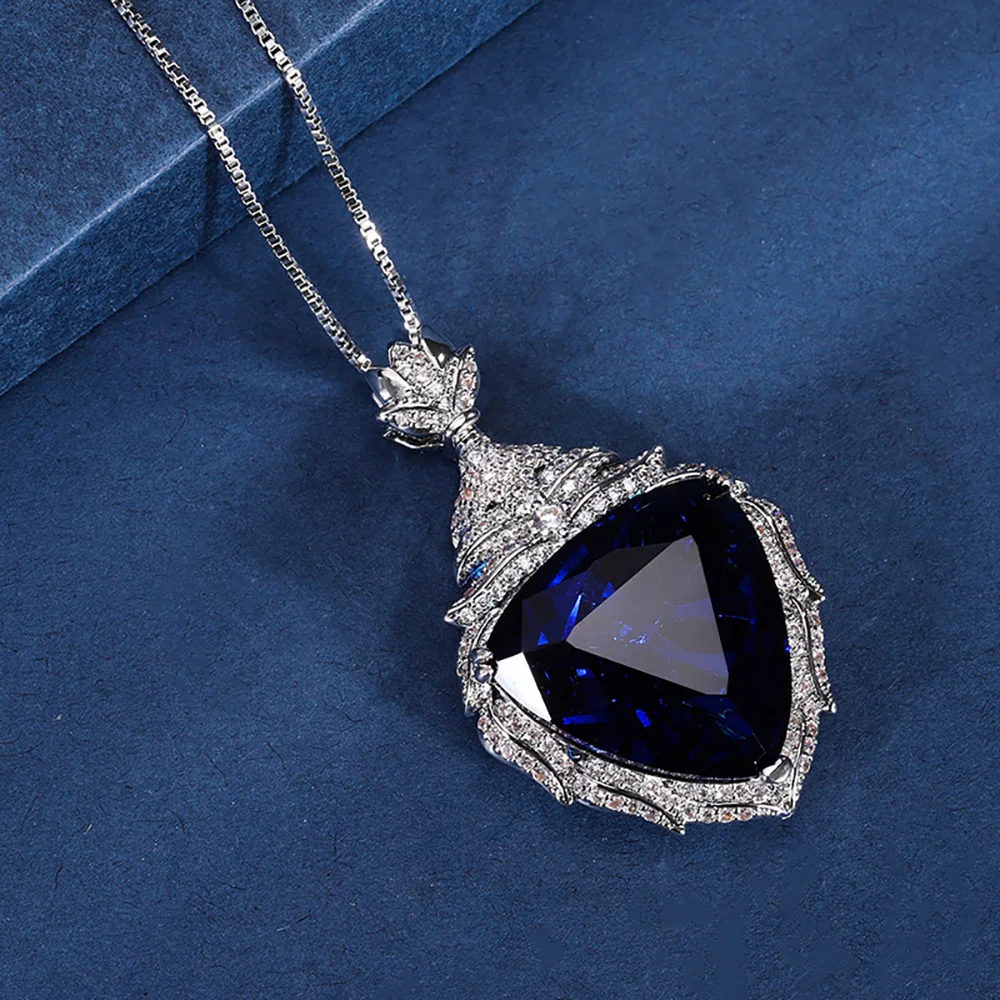 Vintage Sapphire Butterfly Necklace — ThayerJewelers.com