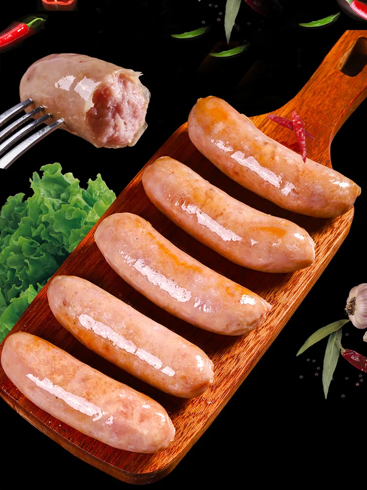 10PCs Casing for Sausage Width 60mm Length 50cm Smoked Salami Sausages Shell Sausage Grinder Packing Tools Filler Kitchen Tools sausage stuffer packing tools ham sausage mold