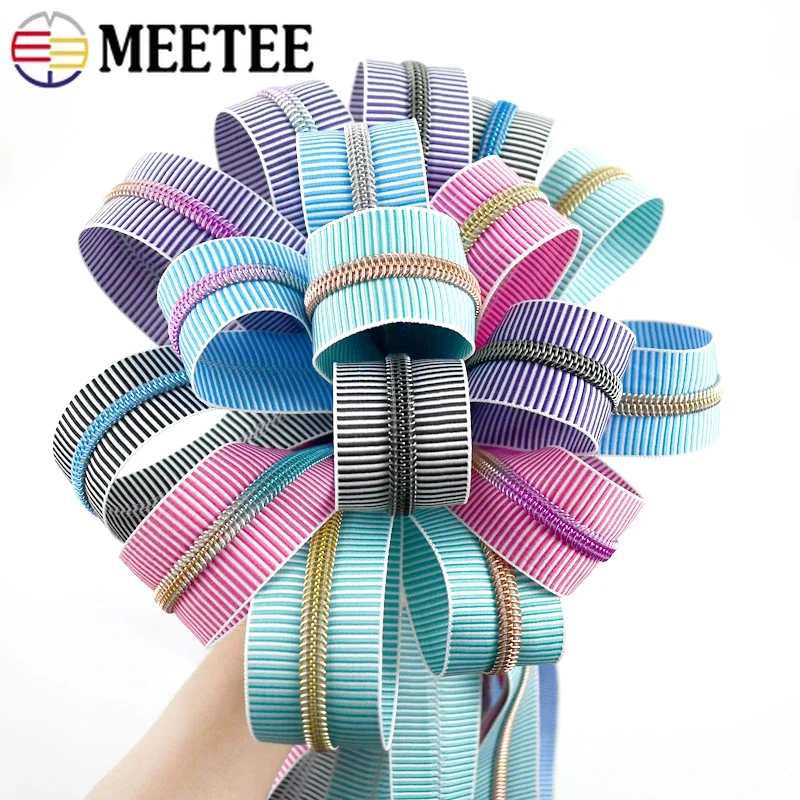 Striped Nylon Zipper Tape 4