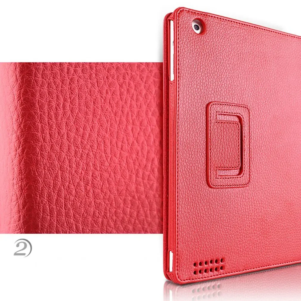 Capa Dobrável para Ipad Capa Ipad A1395 A1396 A1397 A1416 A1430 A1403 A1458 A1459 A1460 Couro pu Funda para Ipad Mini Capa - Imagem 4