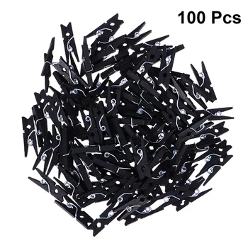Mini Clothes Pins Wooden Clips Natural Wood Pegs Craft Projects Photo Frames Utility Tongs Home Decor Serving Frames